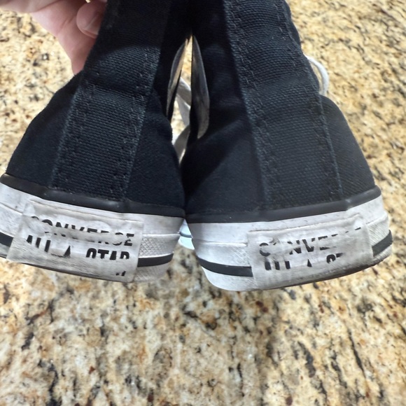 Converse Black Canvas Sneakers - Picture 4 of 7